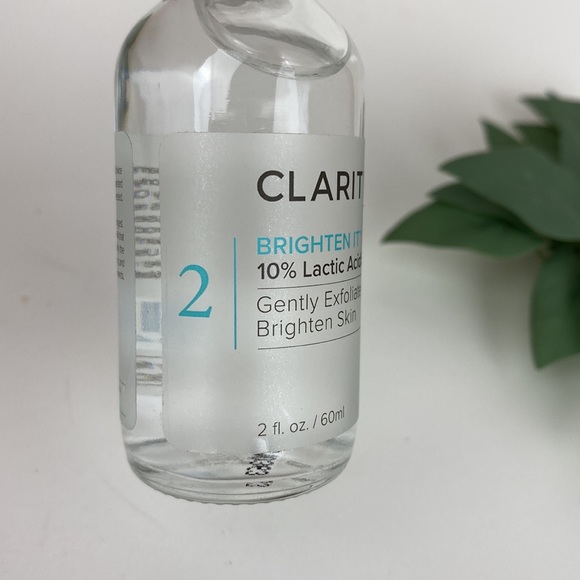 Clarity RX Brighten It 10% lactic acid solution NEW sealed 2 fl.oz. - Picture 8 of 13